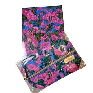 Lilly Pulitzer Creating Sunshine Sketchbook & Pencil Case Set Pink/Blue Flo
